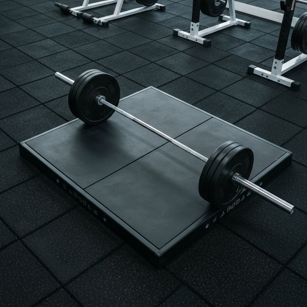 Modern gym training space