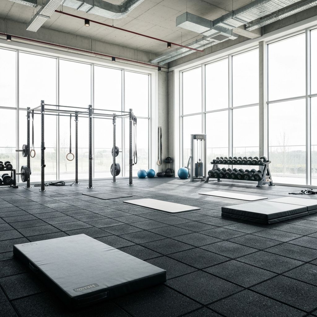 Professional personal training space